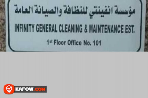 Infinity General Cleaning & Maintenance Est.