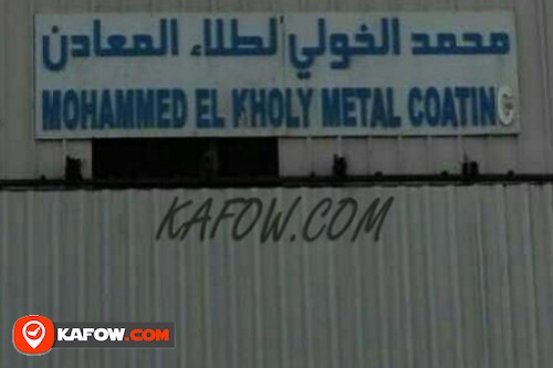Mohammed El Kholy Metal  Coating