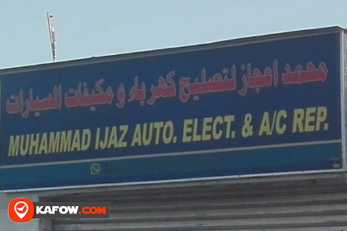 MUHAMMAD IJAZ AUTO ELECT & A/C REPAIR