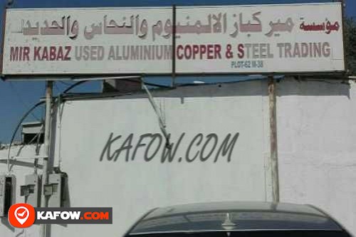 Mir Kabaz Used Aluminium Copper & Steel Trading