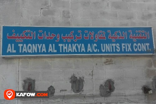 AL TAQNYA AL THAKYA A/C UNITS FIX CONT
