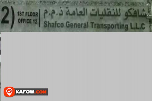 Shafco General Transporting LLC