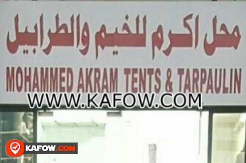 Mohammed Akram Tents & Tarpaulin