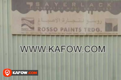 Rosso Paints Trading
