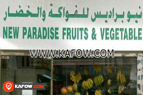 New Paradise Fruits & vegetables