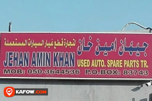 JEHAN AMIN KHAN USED AUTO SPARE PARTS TRADING