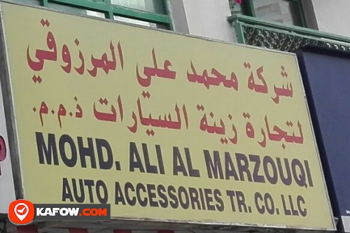 MOHD ALI AL MARZOUQI AUTO ACCESSORIES TRADING CO LLC