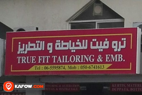 TRUE FIT TAILORING & EMBROIDERY