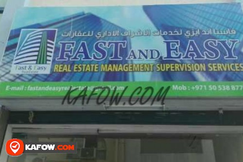 Fast And Easy Real Estate Management Supervision Services