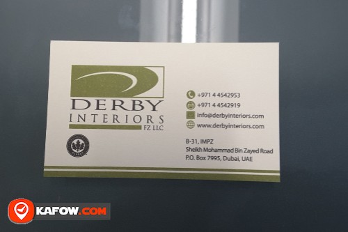 Derby Interiors FZ LLC