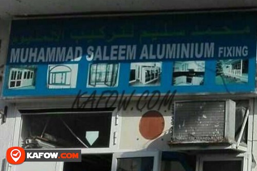 Muhammad Saleem Aluminum Fixing