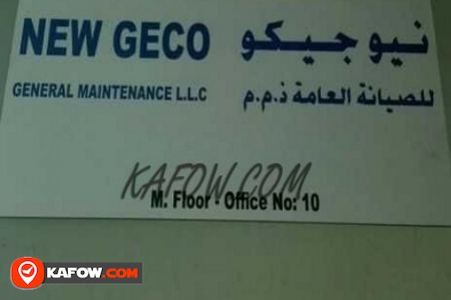 New Geco General Maintenance LLC
