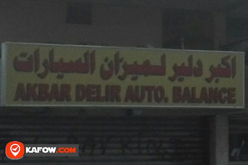 AKBAR DELIR AUTO BALANCE