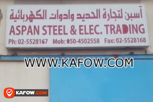 Aspan Steel & Elect. Trading