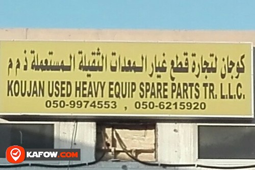 KOUJAN USED HEAVY EQUIPMENT SPARE PARTS TRADING LLC