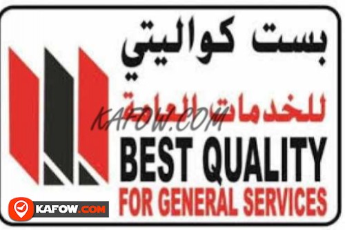 Best Quality General Services