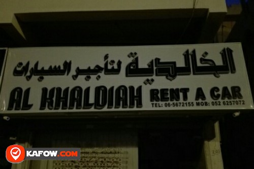 AL KHALDIAH RENT A CAR