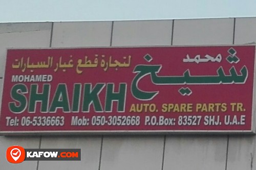 MOHAMED SHAIKH AUTO SPARE PARTS TRADING