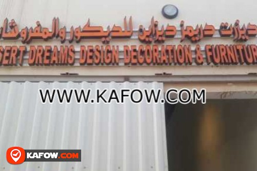 Desert Dreams Design Decoration & Furniture