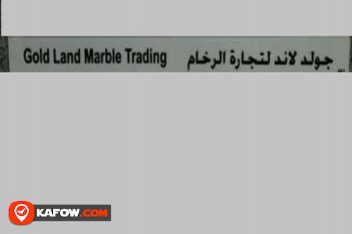 Gold Land Trading Marble