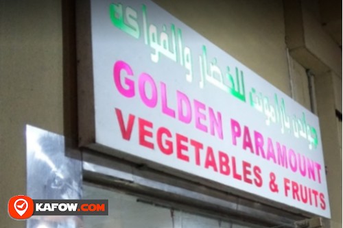 Golden Paramount Vegetables & Fruits