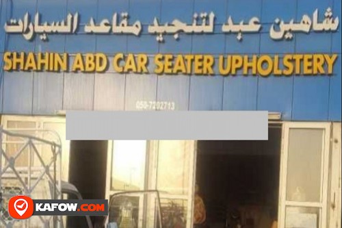 Shahin Abd Car Seater Upholstery