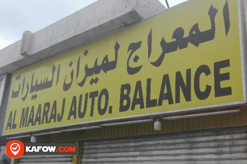 AL MAARAJ AUTO BALANCE