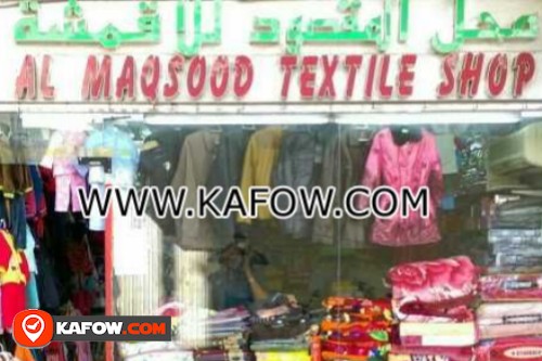 Al Maqsood Textiel Shop