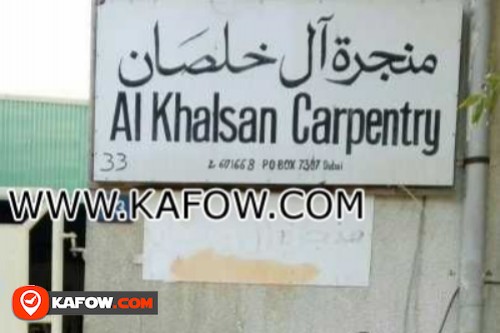 Al Khalsan Carpentry