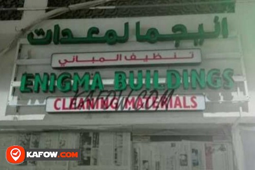 Enigma Buildings Cleaning Materials