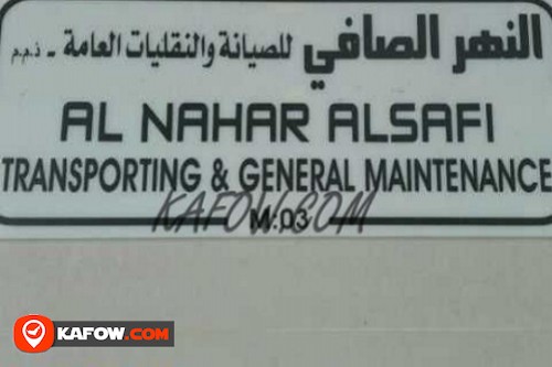 Al Nahar AlSafi Transporting & General Maintenance