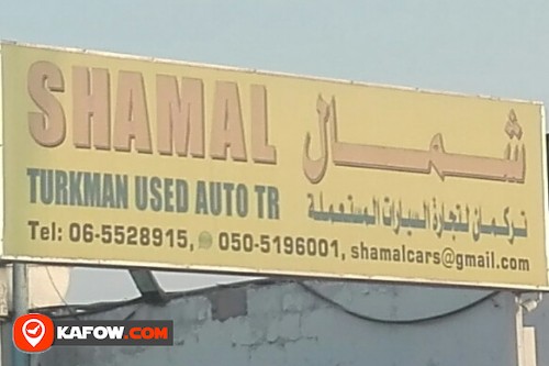 SHAMAL TURKMAN USED AUTO TRADING