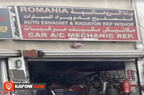 Romania Auto Exhaust & Rad Repair Workshop