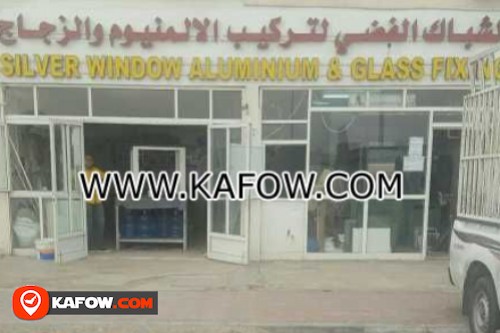 Silver Window Aluminum & Glass Fixing