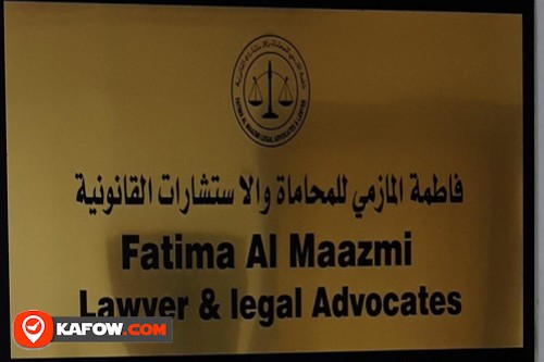 FATIMA AL MAAZMI LAWYER & LEGAL ADVOCATES