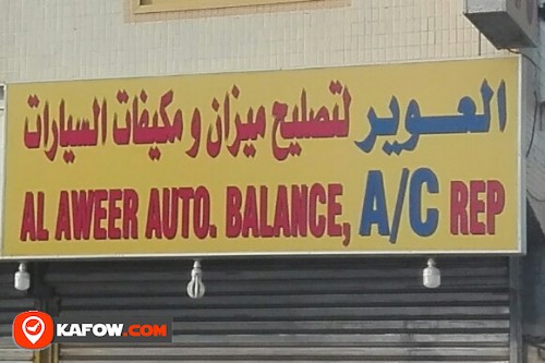 AL AWEER AUTO BALANCE A/C Repair