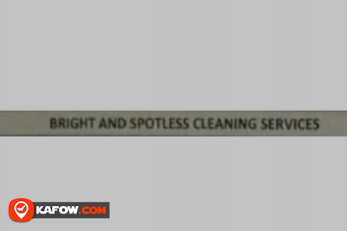 Bright And Spotless Cleaning Services