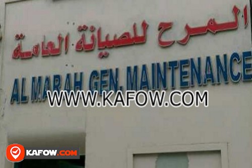 Al Marah Gen.Maintenance