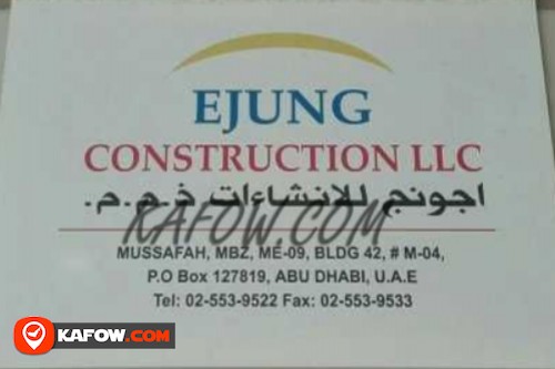 Ejung Construction LLC