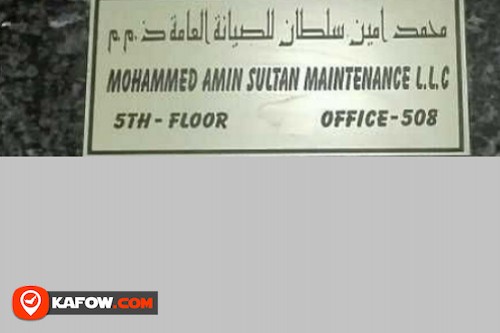 Mohammed Amin Sultan Maintenance LLC