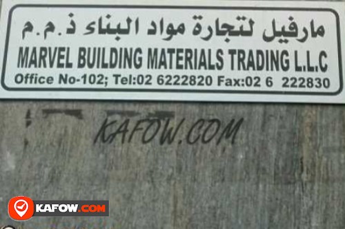 Marvel Building Materials Trading LLC