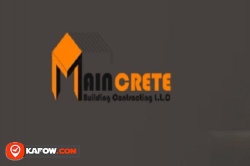MAINCRETE Building Contracting