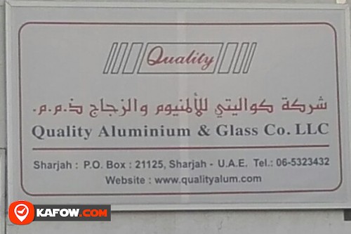 QUALITY ALUMINIUM & GLASS CO LLC