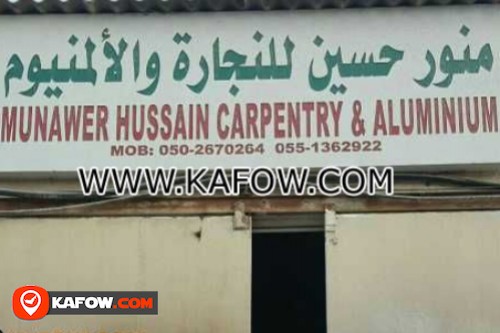 Munawer Hussain Carpentry & Aluminium