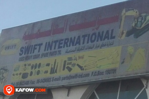 SWIFT INTERNATIONAL USED HEAVY EQUIPMENT SPARE PARTS TRADING
