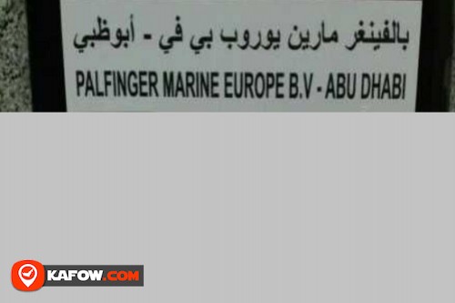 Palfinger Marine Europe B V Abu Dhabi