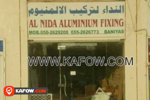 Al Nida Aluminium Fixing
