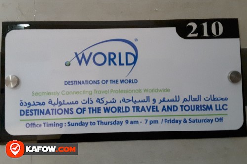 Destination of The World Travel & Tourism LLC
