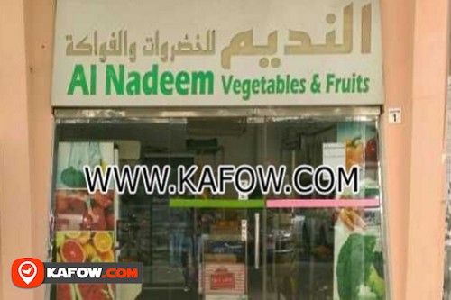 Al Nadeem Vegetables & Fruits