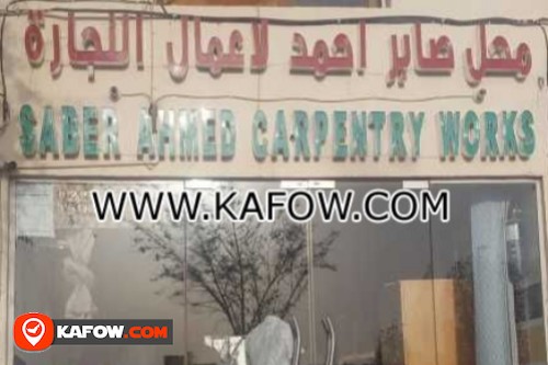 Saber Ahmed Carpentry Works